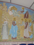 Настенные росписи в летней трапезной монастыря, Умножение хлебов
