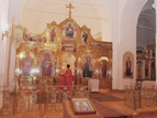 Александро-Невский  женский монастырь. Ночное пасхальное богослужение