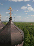 Александро-Невский  женский монастырь. Вид с колокольни собора