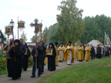 Александро-Невский женский монастырь, крестный ход